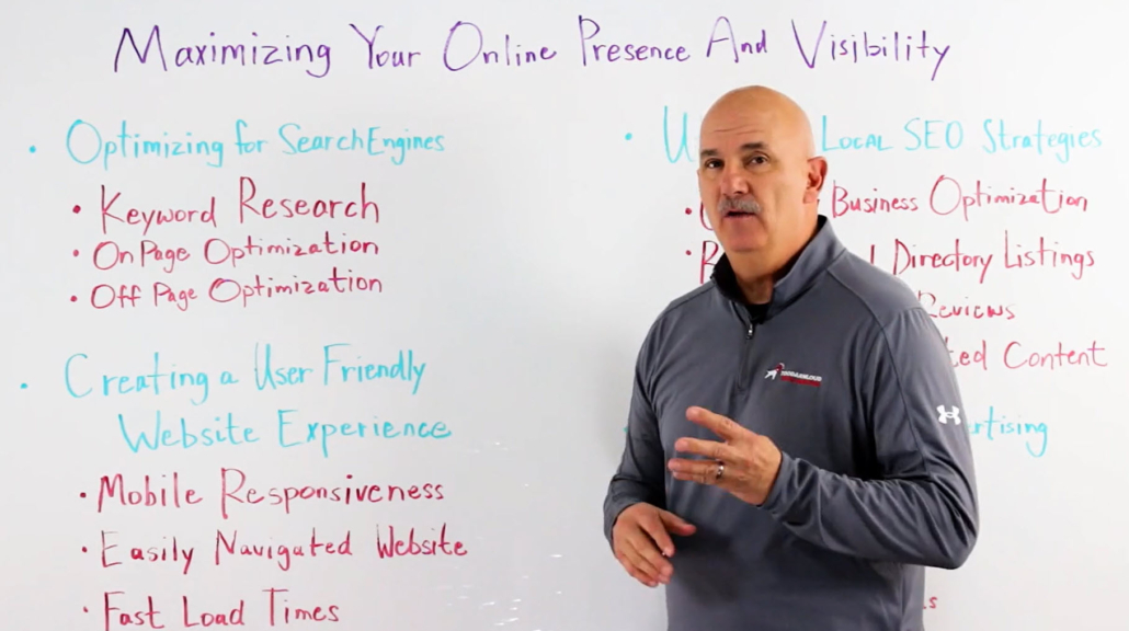 Whiteboard Wednesday Video - Maximizing Your Online Presence and Visibility